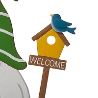 Glitzhome® 3ft. Multi-Functional Metal Gnome Yard Stake, 3ct.