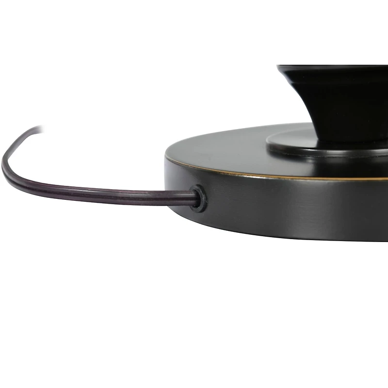 Hello Honey® Metal Candlestick Table Lamp with Oil Rubbed Finish