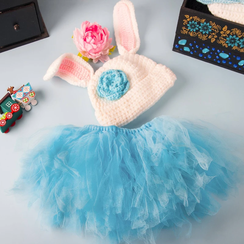 SINGER® Baby Blue Tulle Fabric Roll, 6" x 100yd.