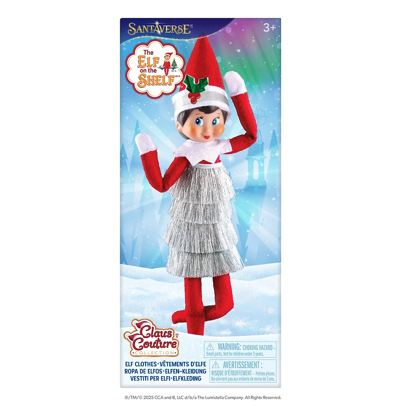 The Elf on the Shelf® Claus Couture Collection™ Tiny Tinsel Dress
