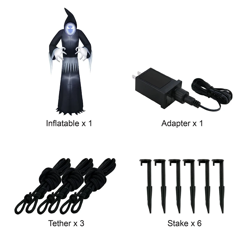 Occasions Airflowz 8ft. Inflatable Infinity Mirror Reaper