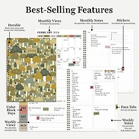 TF Publishing 2024 Fungi Large Planner