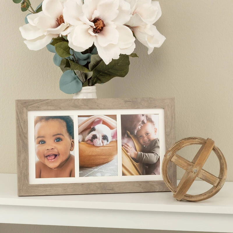 Simply Essentials™ 4" x 6" Gray Frame by Studio Décor®