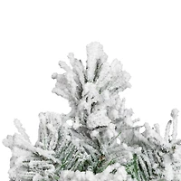 Full Flocked Angel Pine Artificial Mini Christmas Tree - 24" - Unlit