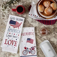 DII® Americana Printed Dishtowel Set