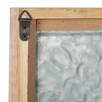 Brown Farmhouse Wood Wall Clock, 36" x 36"