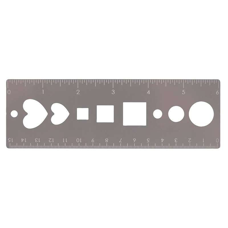 Silver Metal Ruler by Artist's Loft™