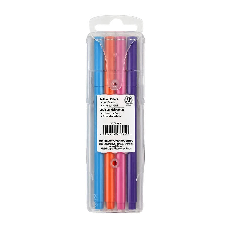 Marvy® Uchida LePen® Extra Fine 4 Brilliant Pen Set