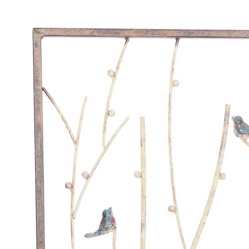 Set of 2 Black Metal Farmhouse Wall Decor, 14" x 32"