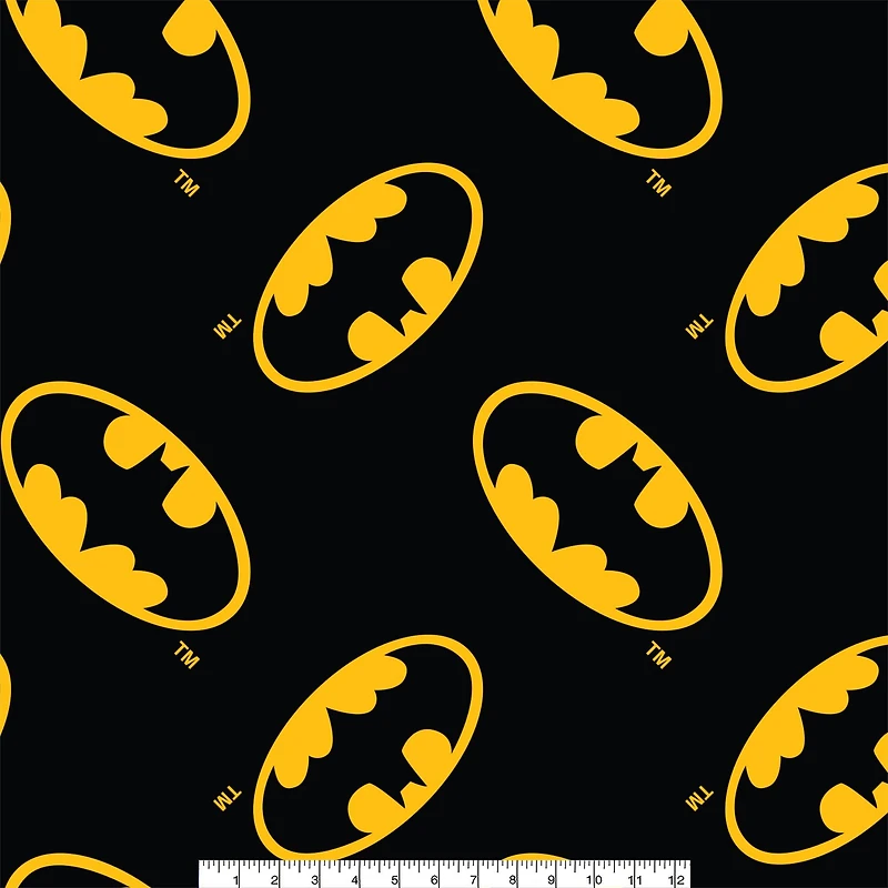 Camelot Fabrics DC Comics Batman™ Precut Fleece Fabric Bundle