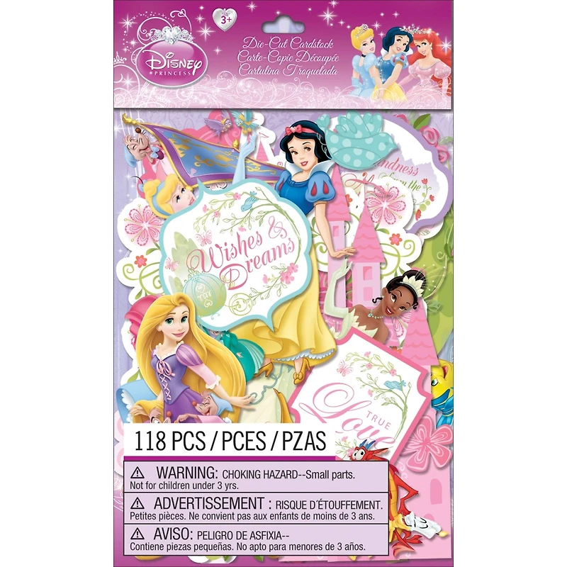 EK Success Disney Cardstock Die-Cuts 118/Pkg-Princess