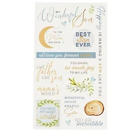 12 Pack: Son Family Stickers by Recollections™