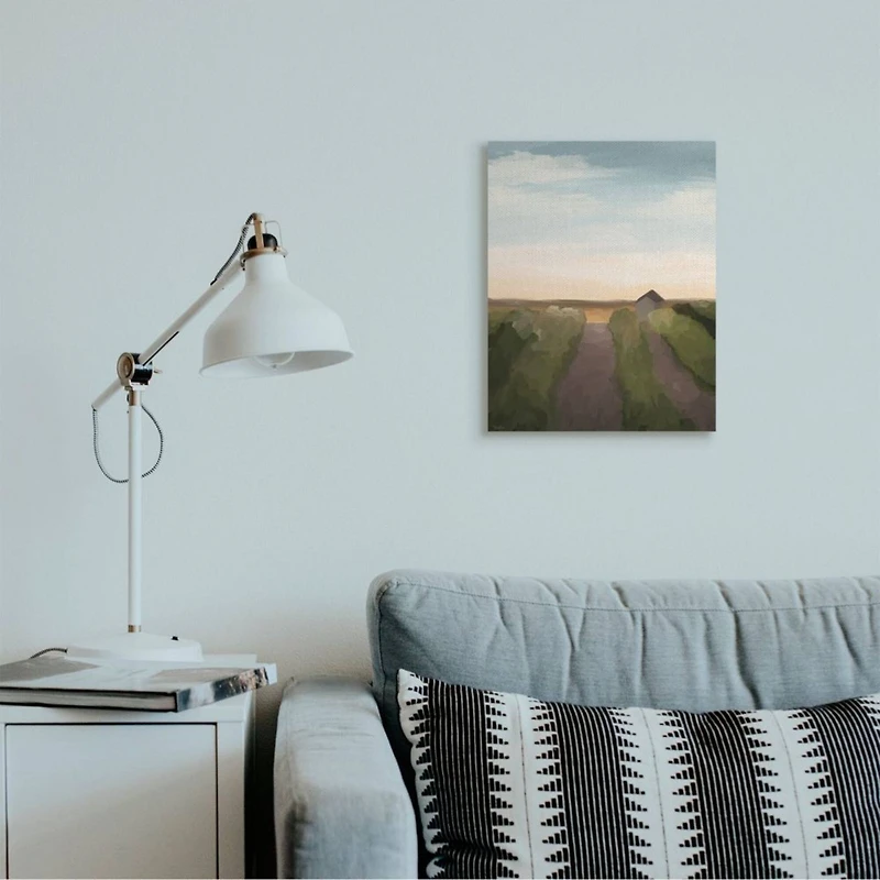 Stupell Industries Vineyard Landscape Wall Art