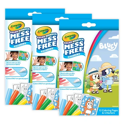 Crayola® Color Wonder Mini Box, Bluey, 3 Sets