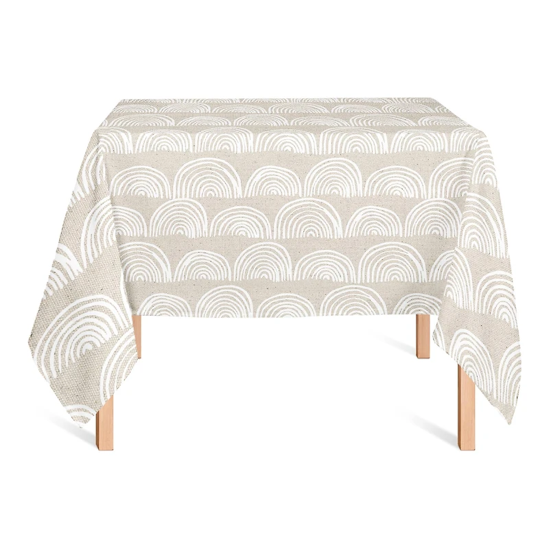 Half Moon Pattern Tablecloth