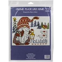 Imaginating Gnome Place Like Home Counted Cross Stitch Kit