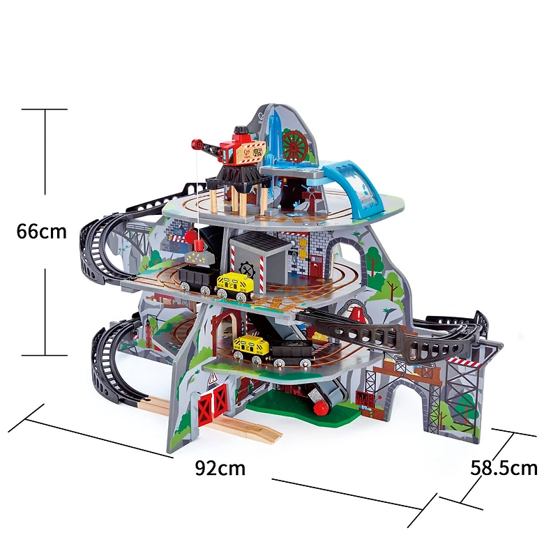 Hape Railway Mighty Mountain Mine Set