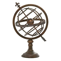 25" Brass Iron Traditional Globe