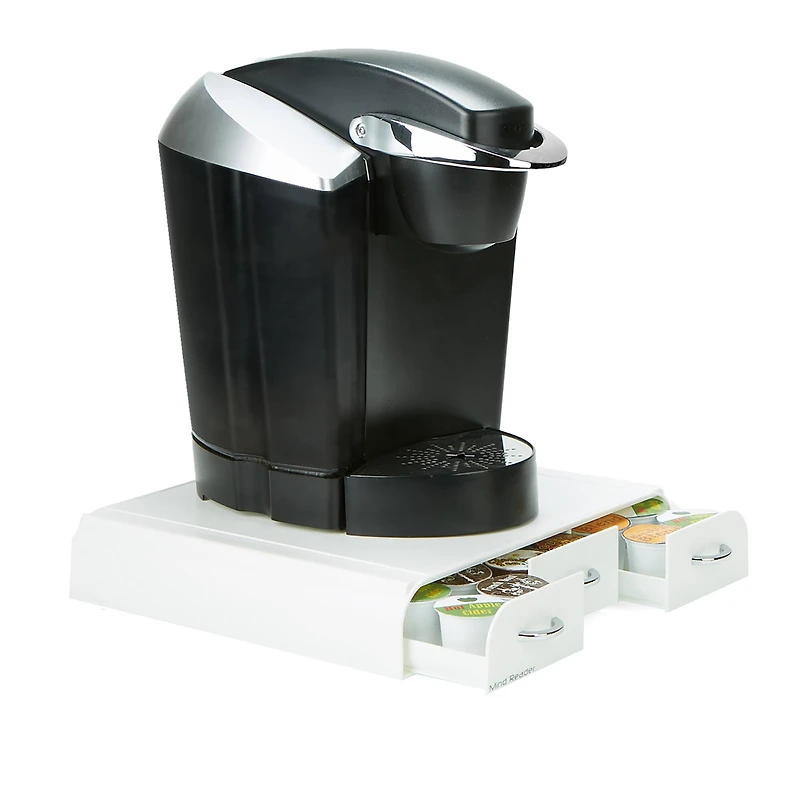 Mind Reader White 36 Capacity 'Anchor' Triple Drawer Single Serve Coffee Pod Holder