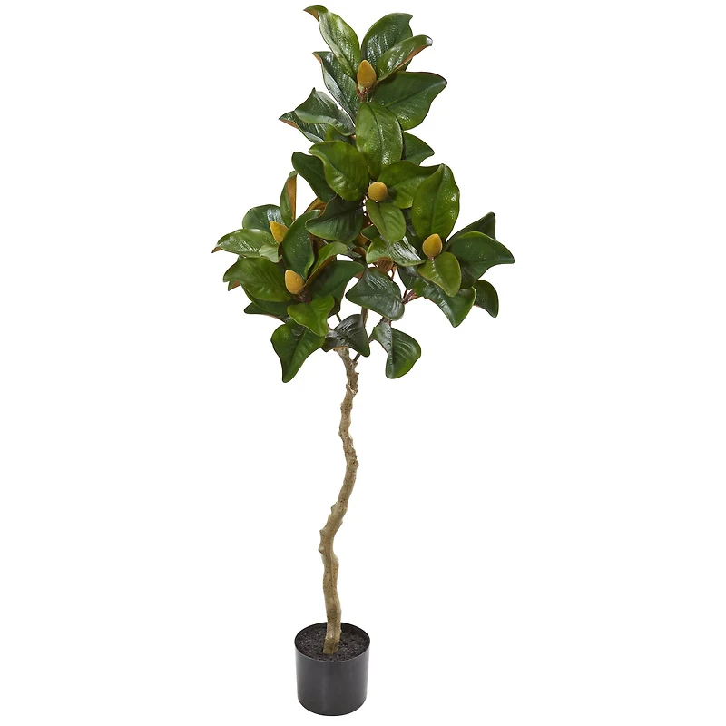4.5ft. Potted Magnolia Artificial Tree