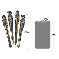 Design Toscano Gothic Skull Vessel & Pen Set