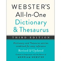 Federal Street Press Webster's All-in-One Dictionary & Thesaurus, Third Edition