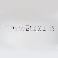 50" Halloween Unwelcome Neon Style Sign
