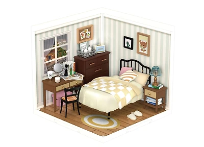 Rolife® Super Creator Sweet Dream Bedroom DIY Miniature Kit