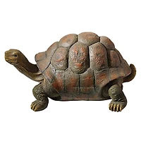 Design Toscano 26" Brown Tortoise Pond Statue
