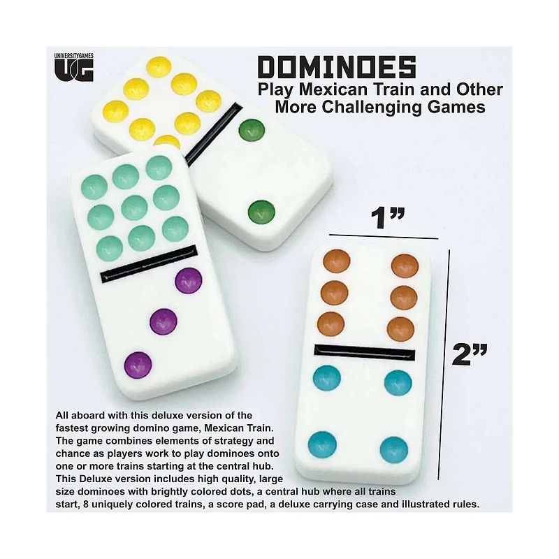 Mexican Train Deluxe Dominoes