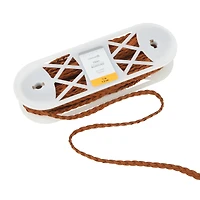 1/2" Brown Faux Suede Leather Trim by Celebrate It®