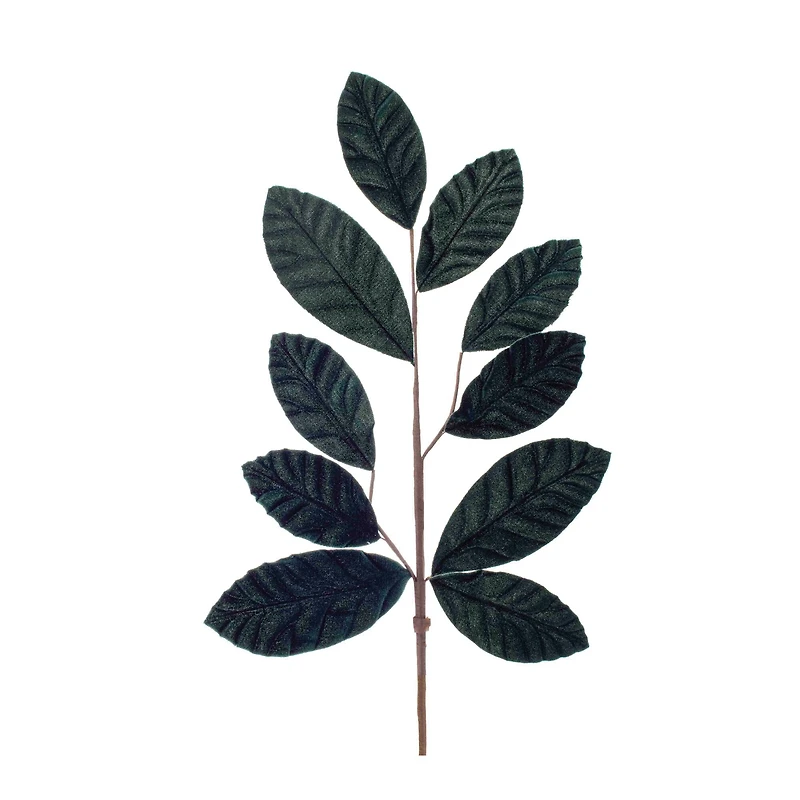 25" Forest Green Leaf Spray, 6ct.