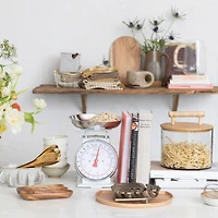 Hello Honey® 9" Glass Jar with Wooden Lid