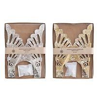 Hello Honey® LED Lighted Paper Snowflake Ornament Set