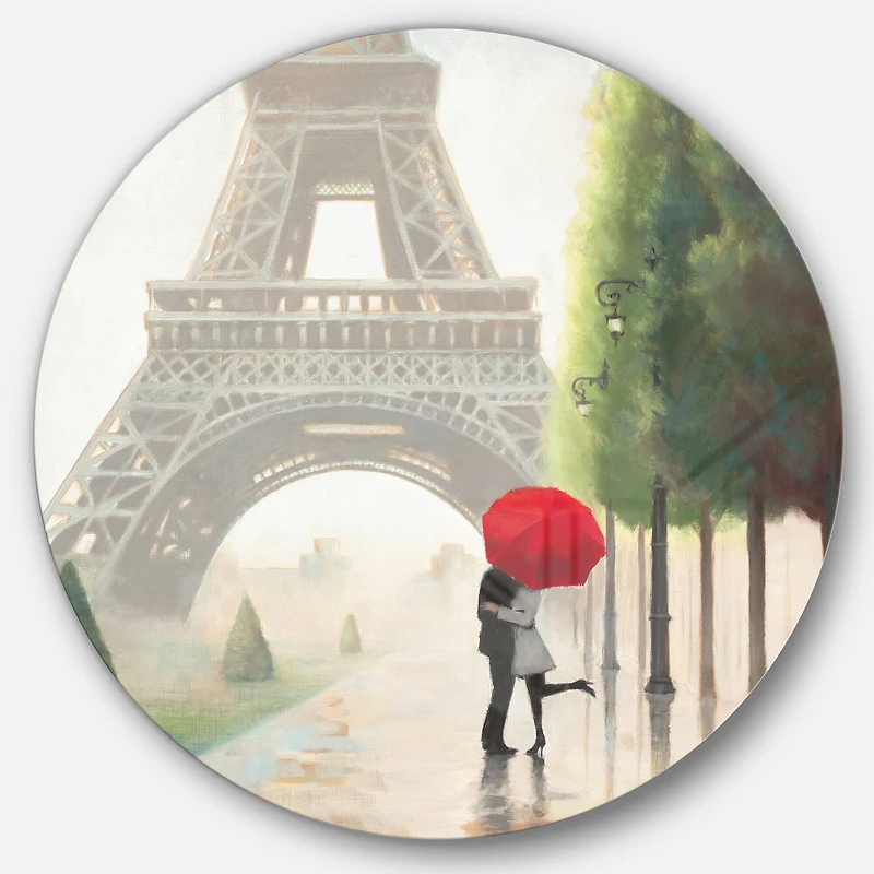 Designart - Paris Romance Couples