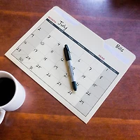 Find It Trading Manila Calendar Folder, 12ct.