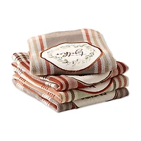DII® Plaid Thanksgiving Cozy Picnic Dishtowel Set