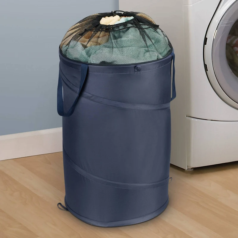 Household Essentials Mesh Pop Up Laundry Hamper