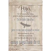 Hijo: Son Plaque with Easel