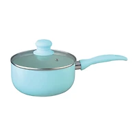 Brentwood Blue 7-Piece Aluminum Non-Stick Cookware Set