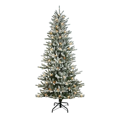 7.5ft. Pre-Lit Mountain View Spruce Artificial Christmas Tree