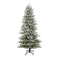 7.5ft. Pre-Lit Mountain View Spruce Artificial Christmas Tree