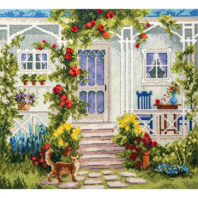 Charivna Mit Terrace Counted Cross Stitch Kit