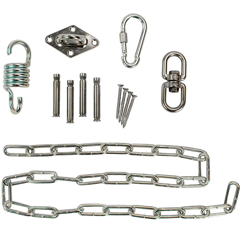 Ceiling Mount Kit for Hanging Chair with Chain & Swivel Hook
