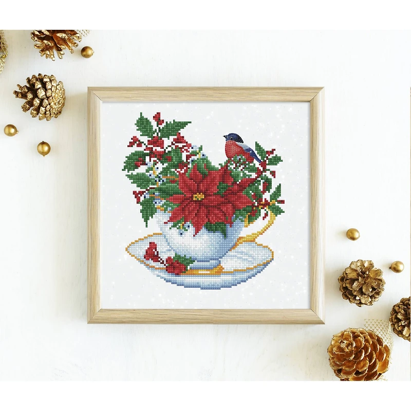 Diamond Dotz® Festive Bouquet Diamond Painting Artwork Kit