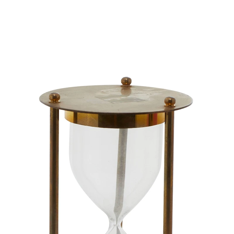 6'' Gold Brass Glam Timer