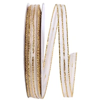 JAM Paper 3/8'' x 25yd. Sheer Pull Bow Ribbon