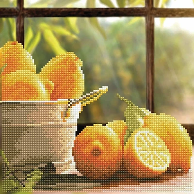 Diamond Art by Leisure Arts Moderate Lemons Kit