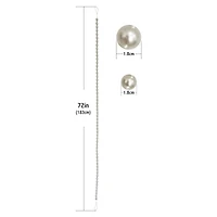 6ft. Pearl Beaded Garland by Ashland®