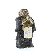 Standing Happy Buddha Figurine 6" x 4" x 10